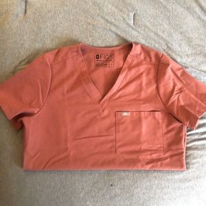 FIGS Mauve Catarina One-Pocket Scrub Top